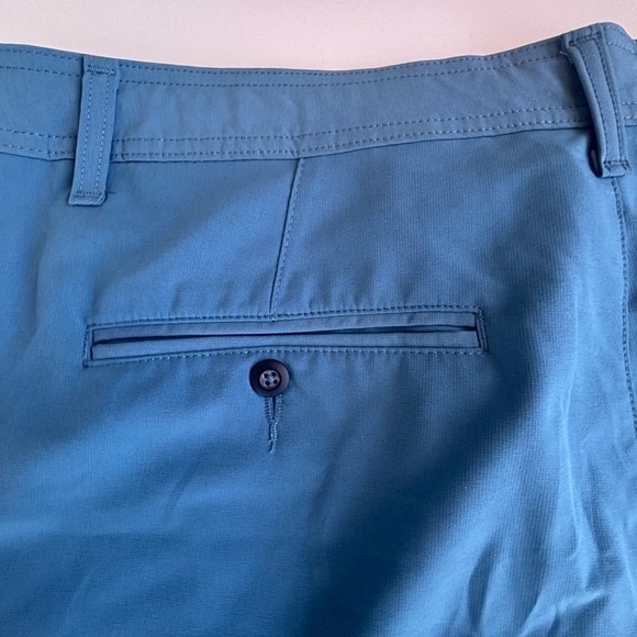 George Flat Front Blue Shorts for Casual Style - Picture 11 of 13
